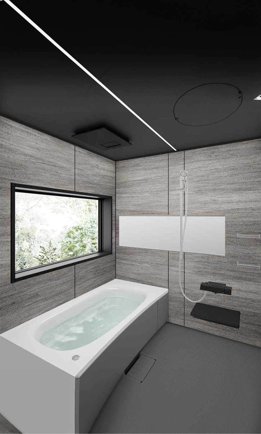 2.5帖のバスルーム